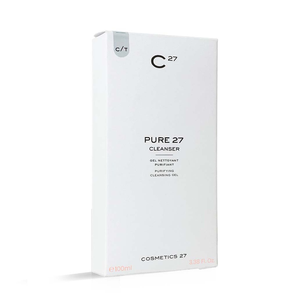 cosmetics 27 Pure 27 cleanser Gel nettoyant purifiant