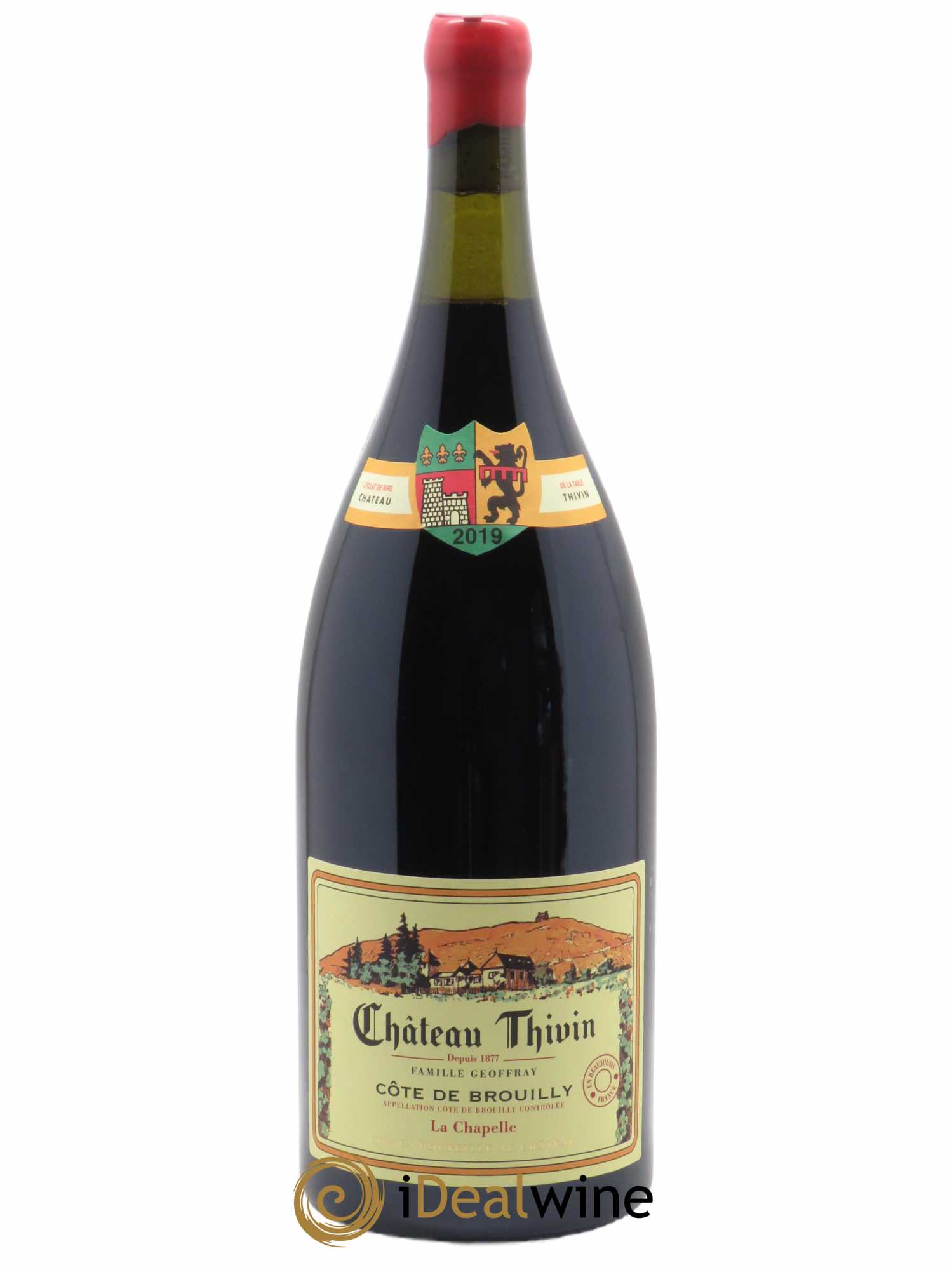 Côte de Brouilly Cuvée La Chapelle Château Thivin  2019 - Lot de 1 Magnum