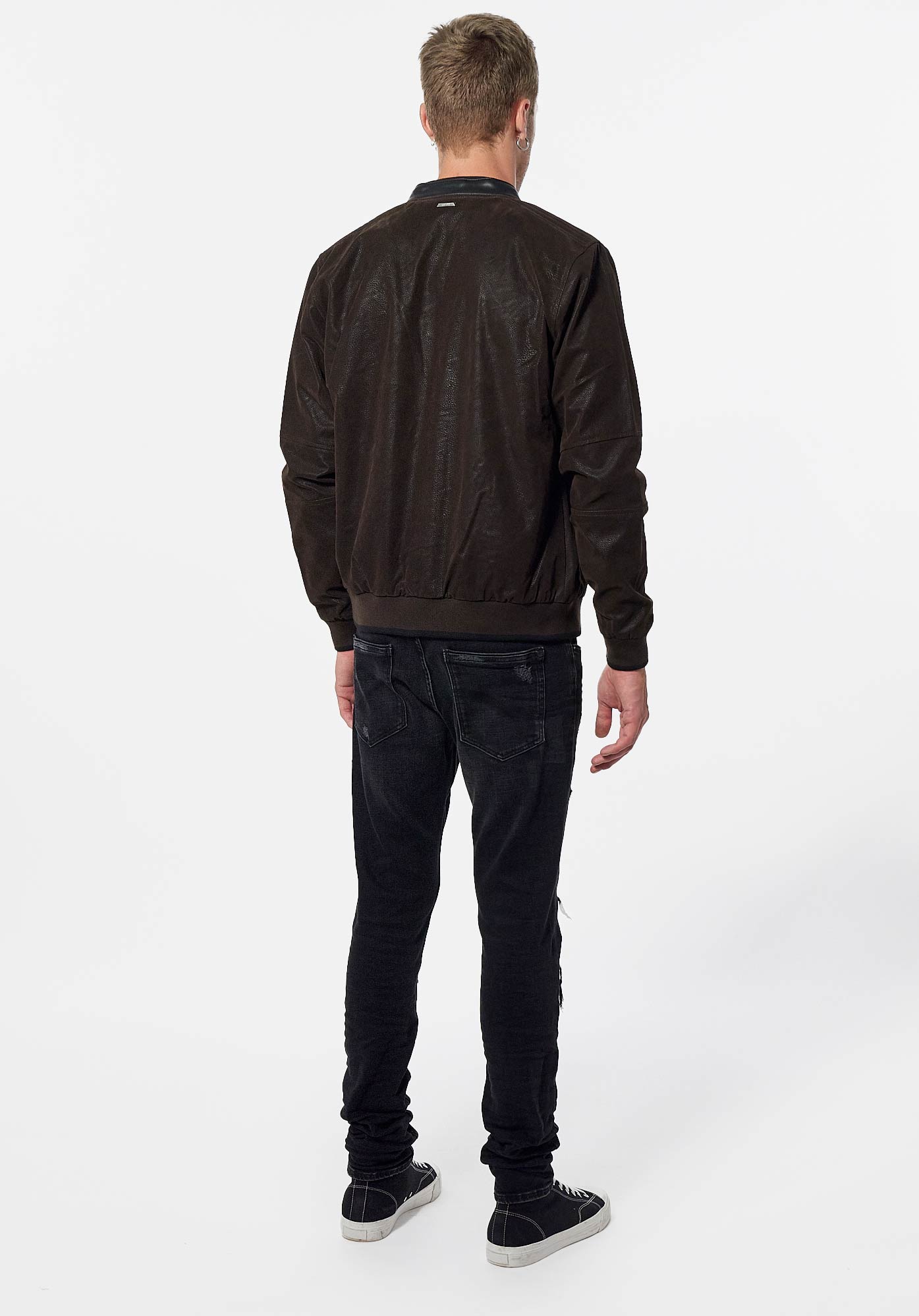 SIGO   Blouson marron Homme