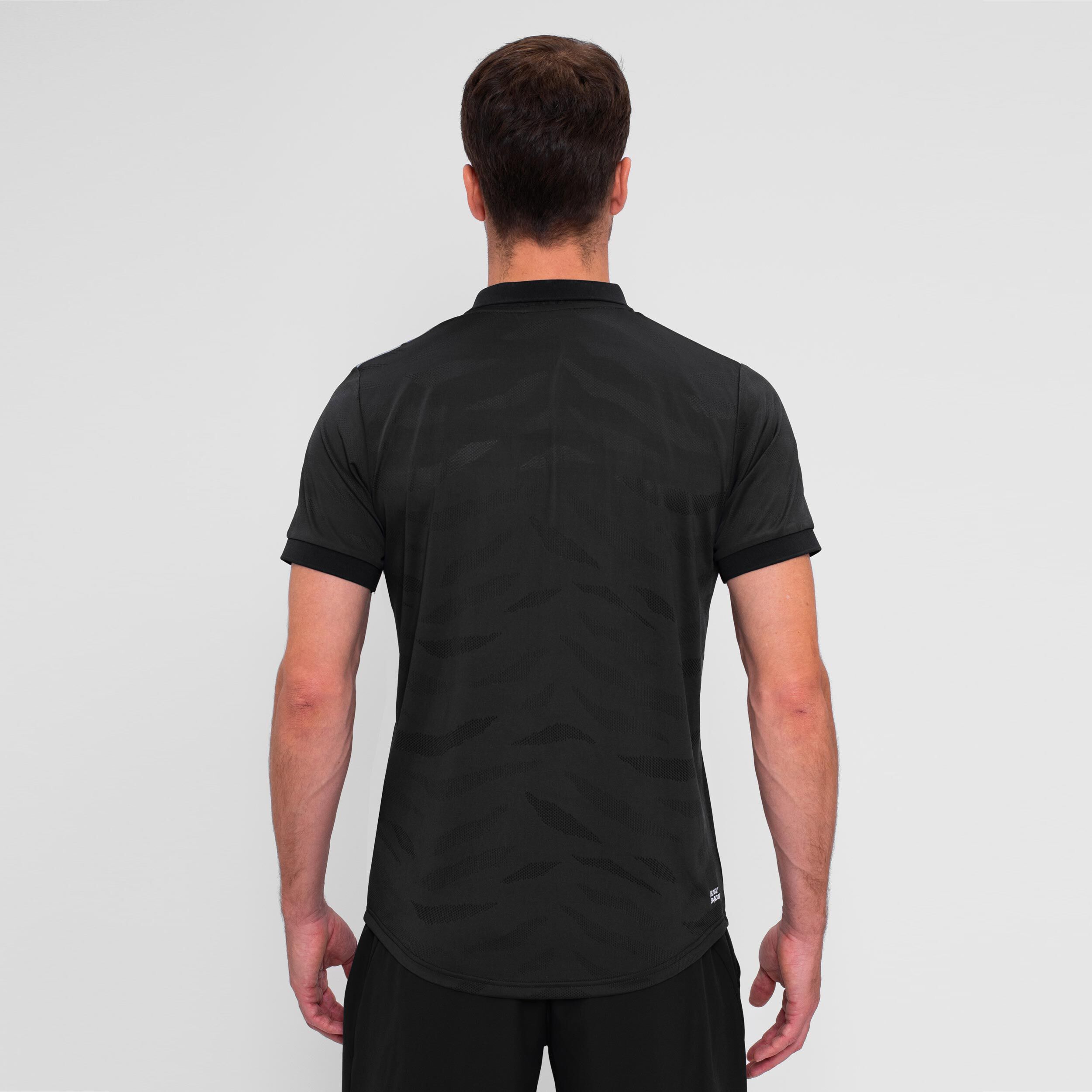 Spike Polo Herren - Dunkelgrau, Blau