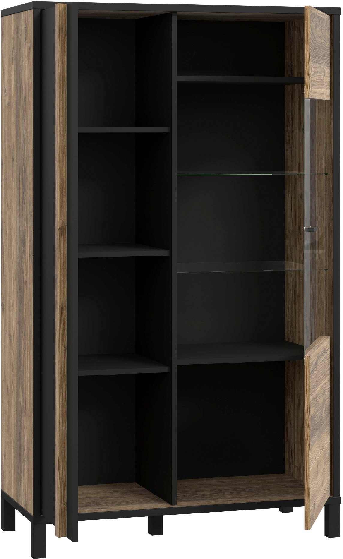 FORTE Highboard Hayato, Höhe ca. 159 cm