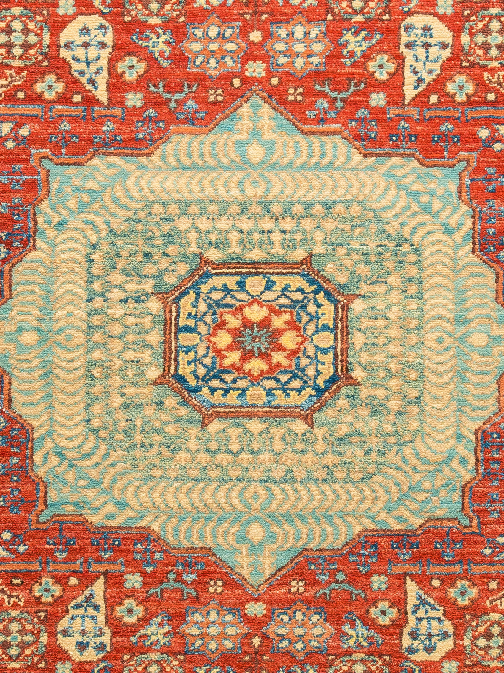 Kazak Ghazni ca. 204 x 280 cm, Unikat / Einzelstück