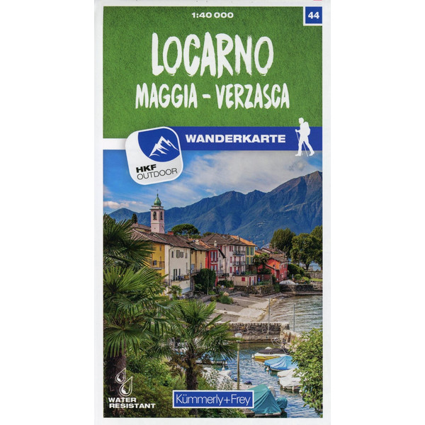 Locarno / Maggia - Verzasca 44 Wanderkarte 1:40 000 matt laminiert - Wanderkarte