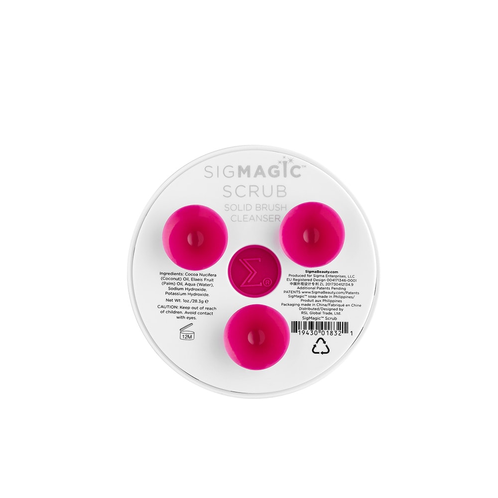 Sigma beauty exfoliant sigmagic nettoyeur pour pinceaux