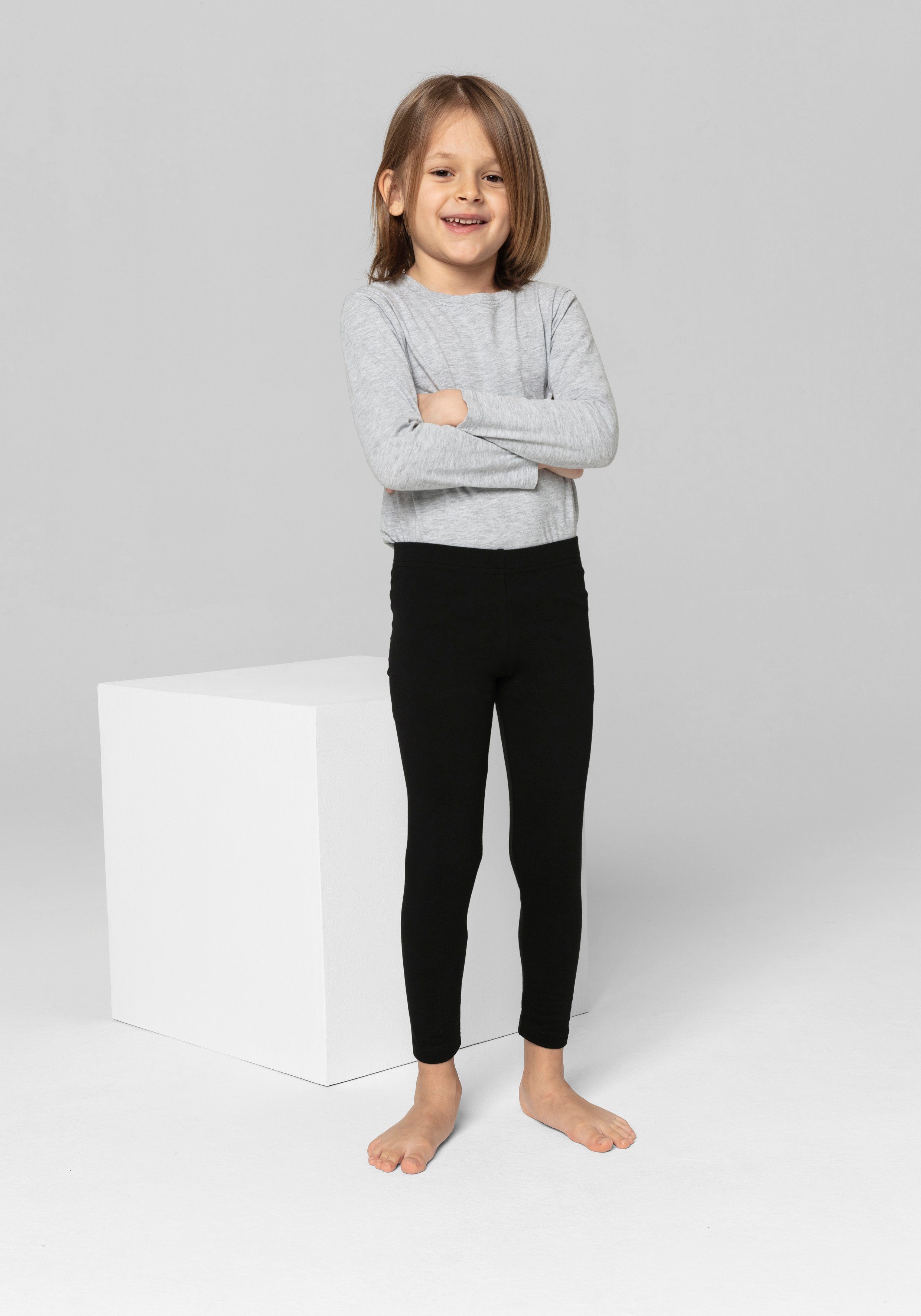 H.I.S Leggings (Packung, 2-tlg) Basic im Doppelpack