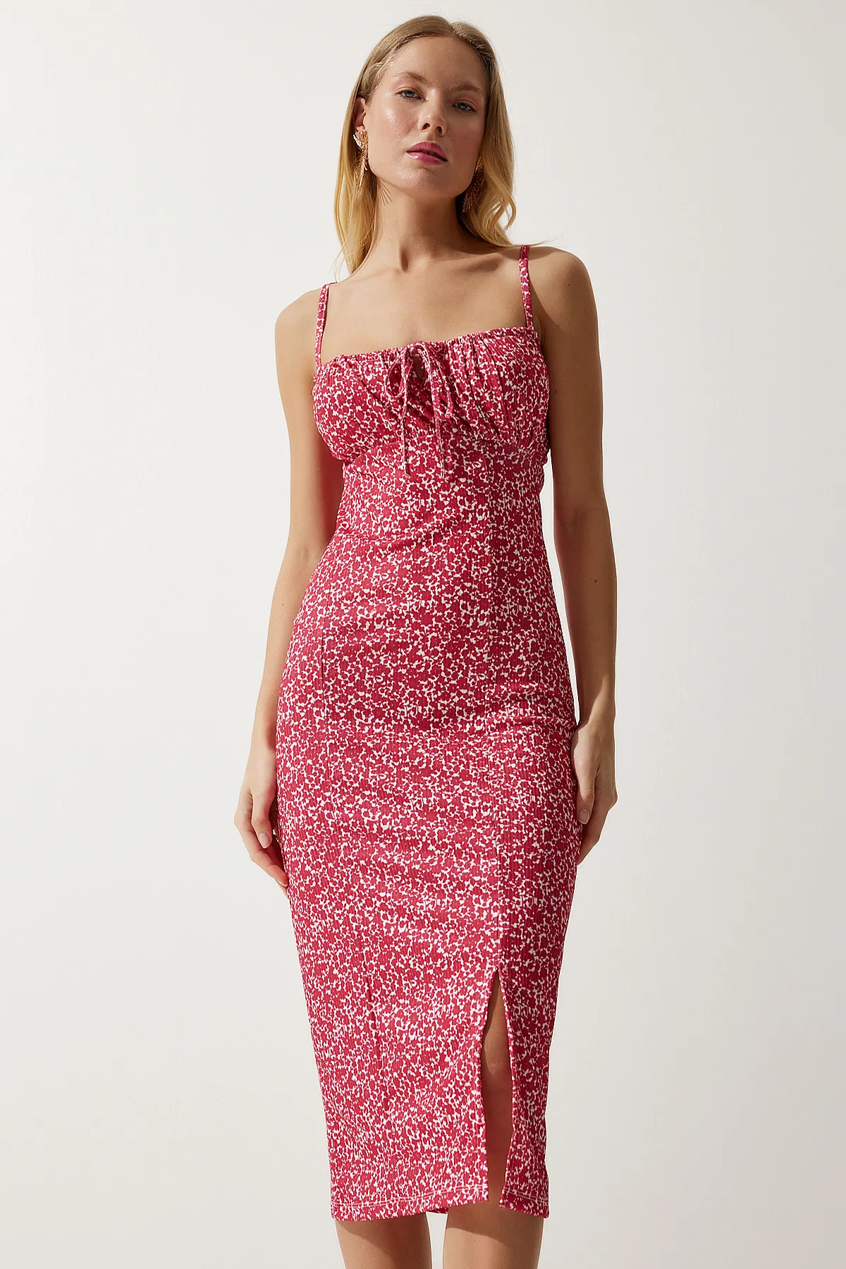 Happiness İstanbul  Kleid - Rosa - Bodycon