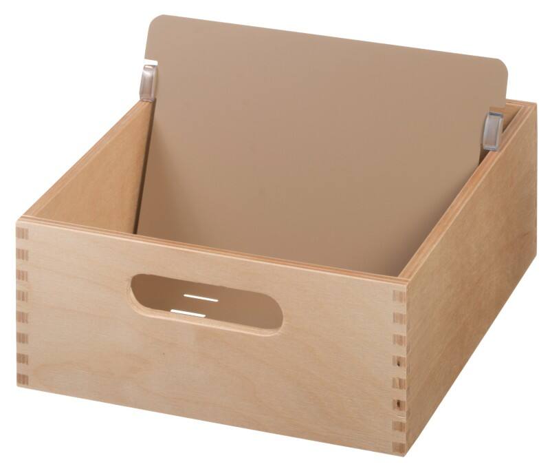 HAN Naturholzkarteikasten DIN A5 900 Karten Buche 23 x 25 x 9,8 cm