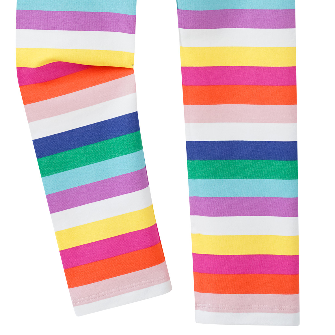 Mädchen Leggings im Ringel-Look