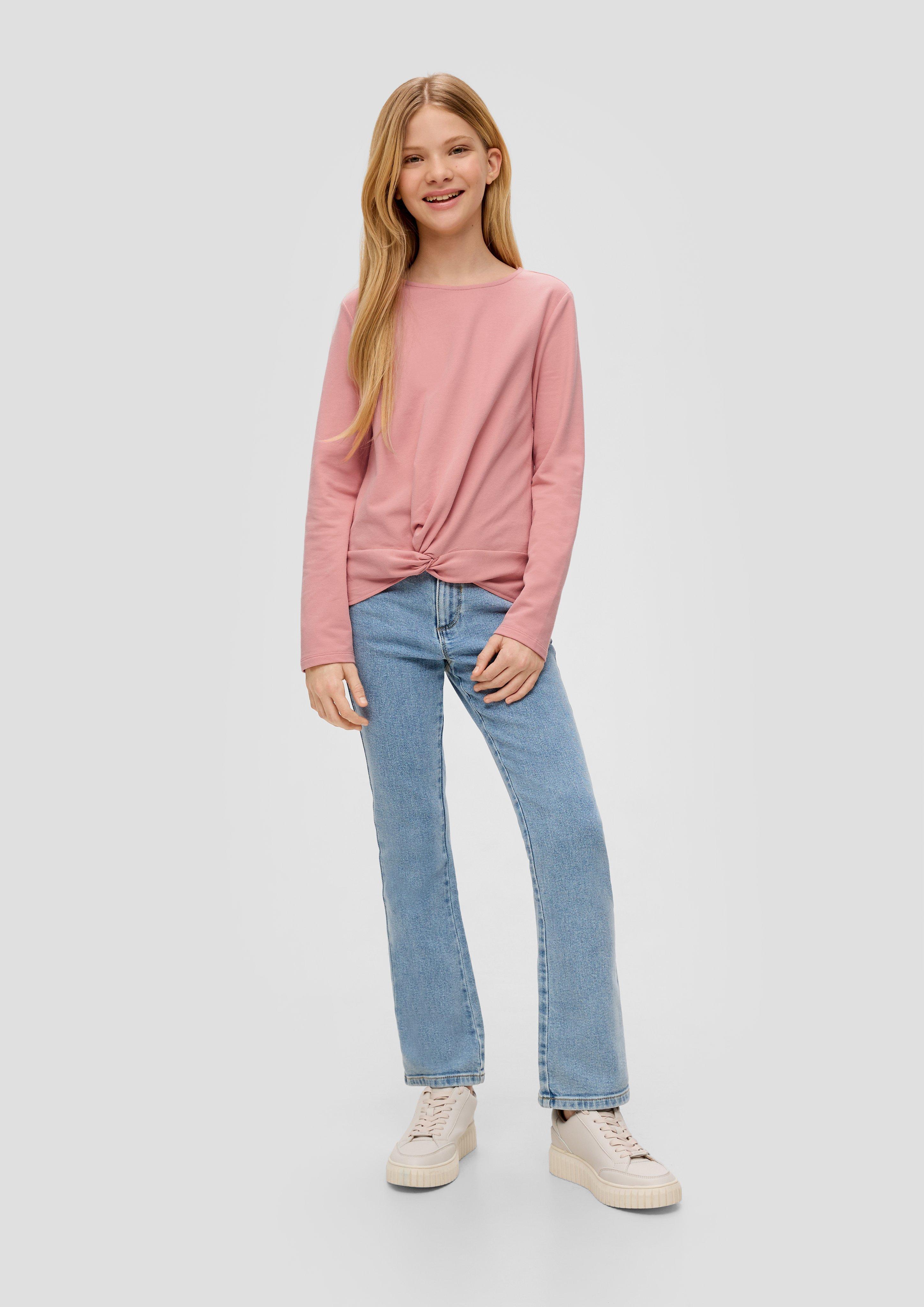 Longsleeve mir Knoten-Detail  2140211-2152