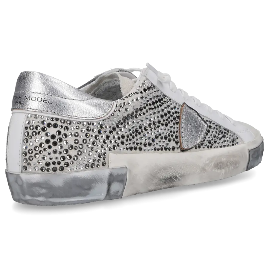Philippe Model - Sneaker low PRSX Veloursleder - grau