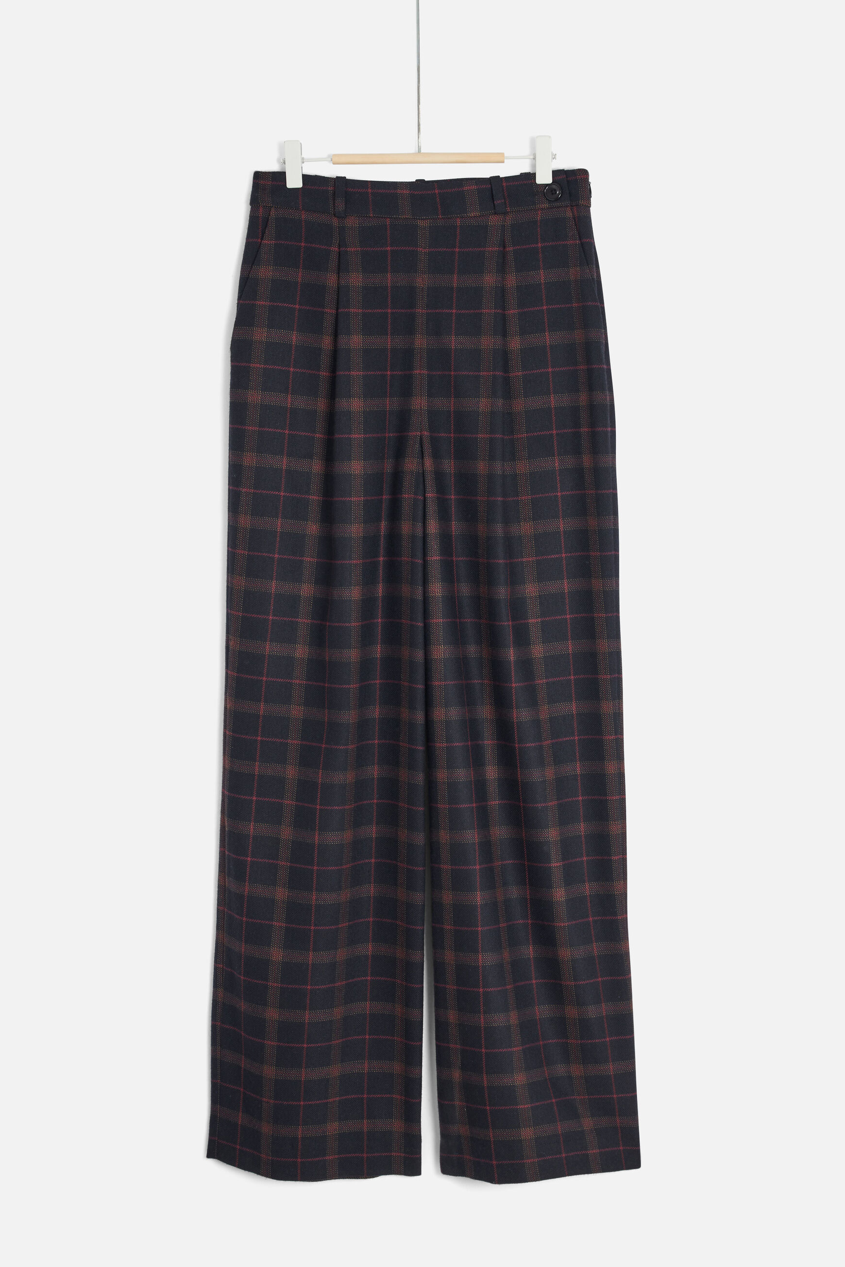 pantalon william bleu marine femme