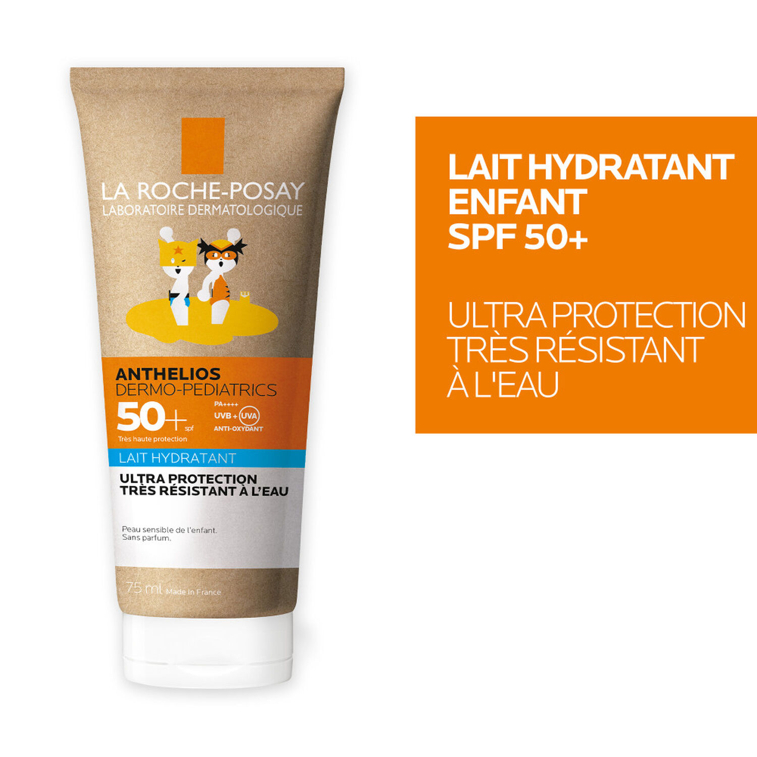 la roche-posay Antheliose Dermo-Pediatrics SPF50+ Lait Hydratant Très Haute Protection Enfant 75 ml