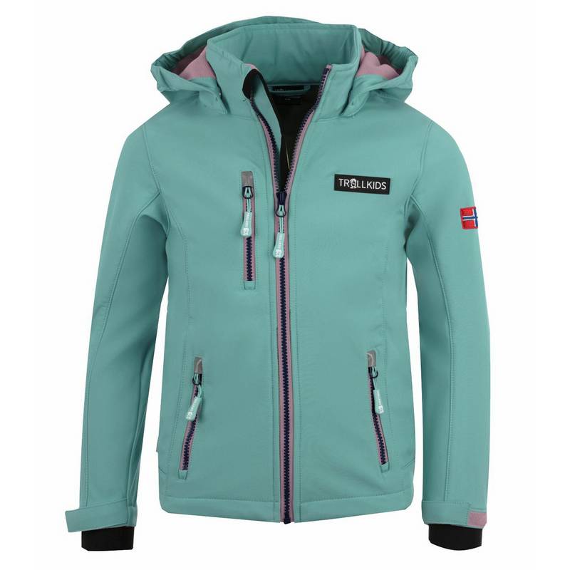 Trollkids Preikestolen Softshelljacke Mädchen