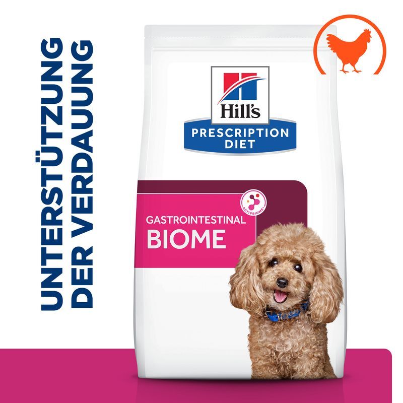 Hill's Hundetrockenfutter Hill's Prescription Diet Gastrointestinal Biome Mini mit Huhn 6kg