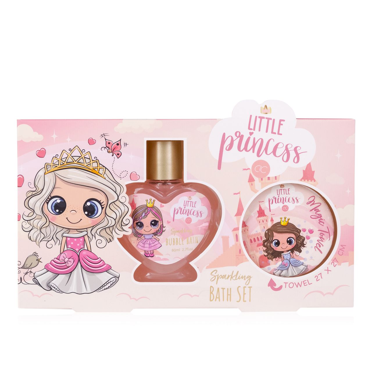 accentra Badeset LITTLE PRINCESS in Geschenkbox