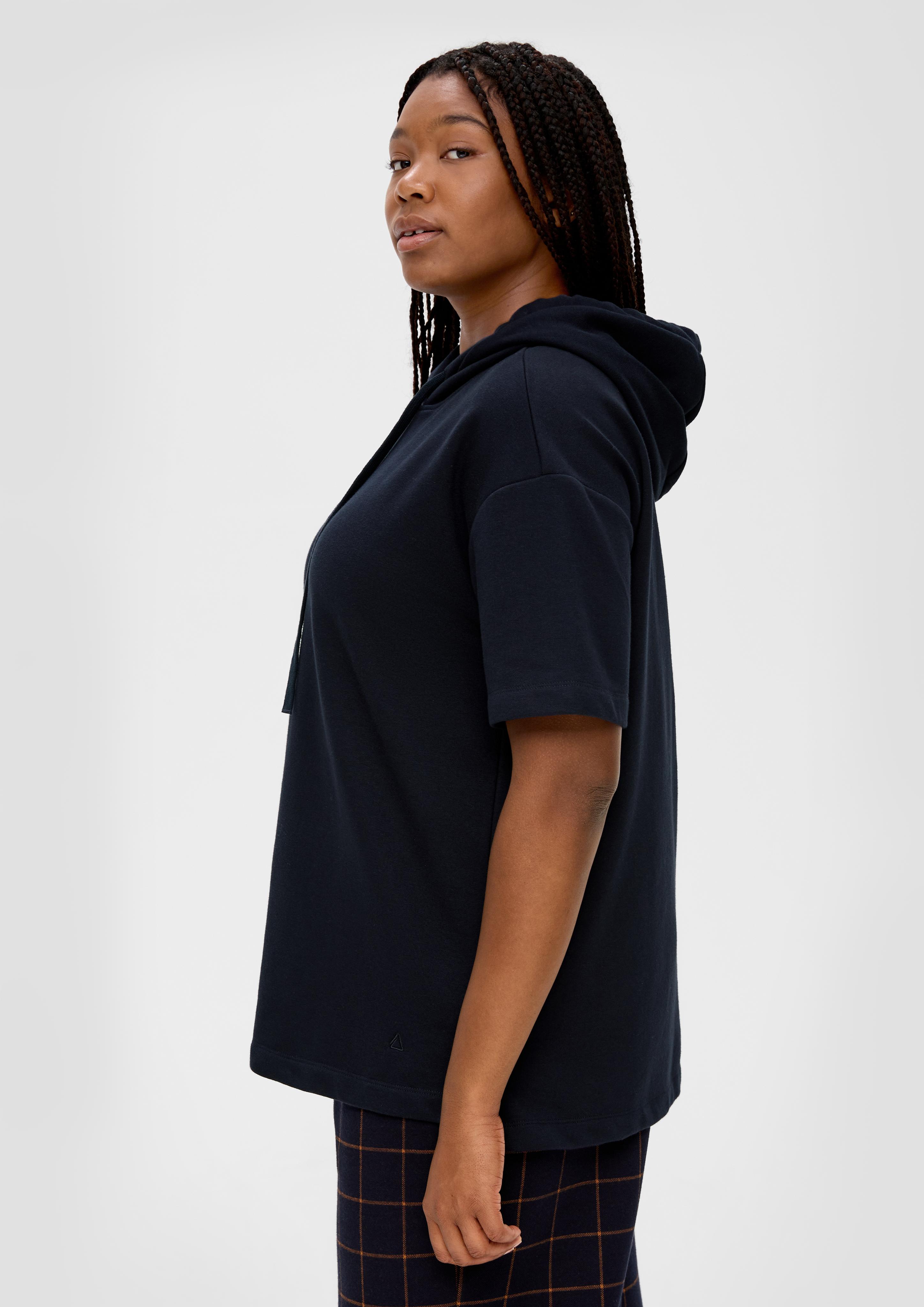 Kapuzensweatshirt mit kurzen Ärmeln  2136681-5959