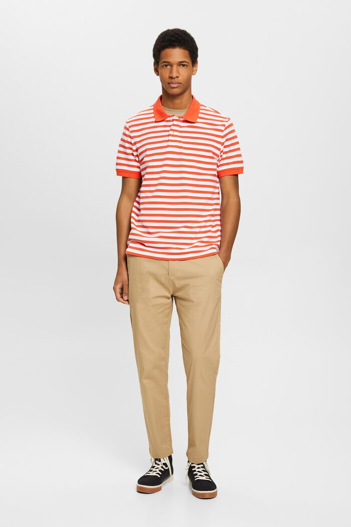 Gestreiftes Slim-Fit-Poloshirt
