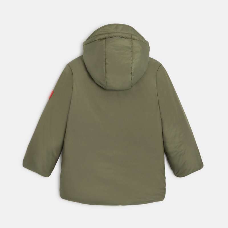 Parka garçon vert kaki Catimini