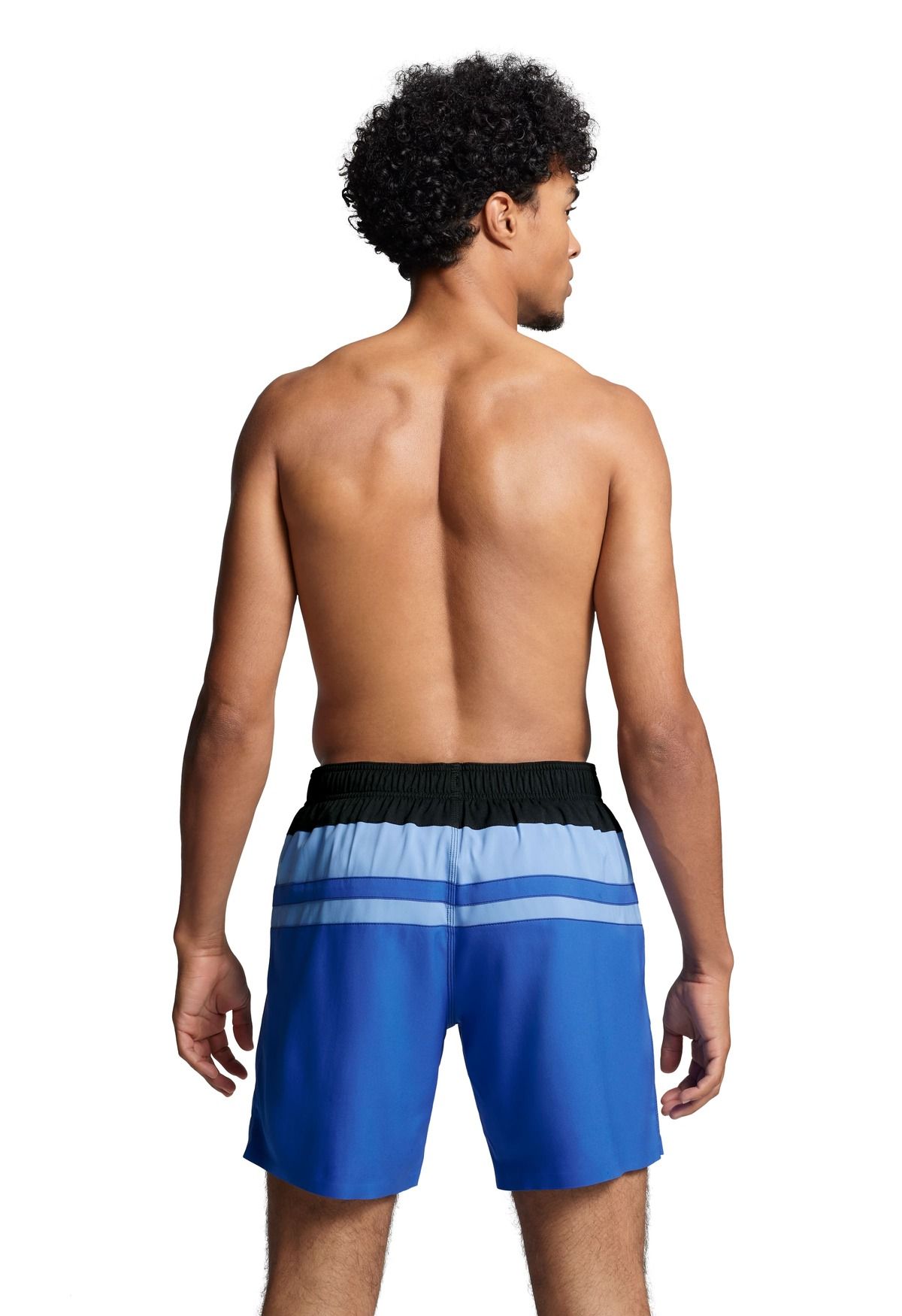 PUMA Benjamin Blue Heritage mittellange Herren-Schwimmhose