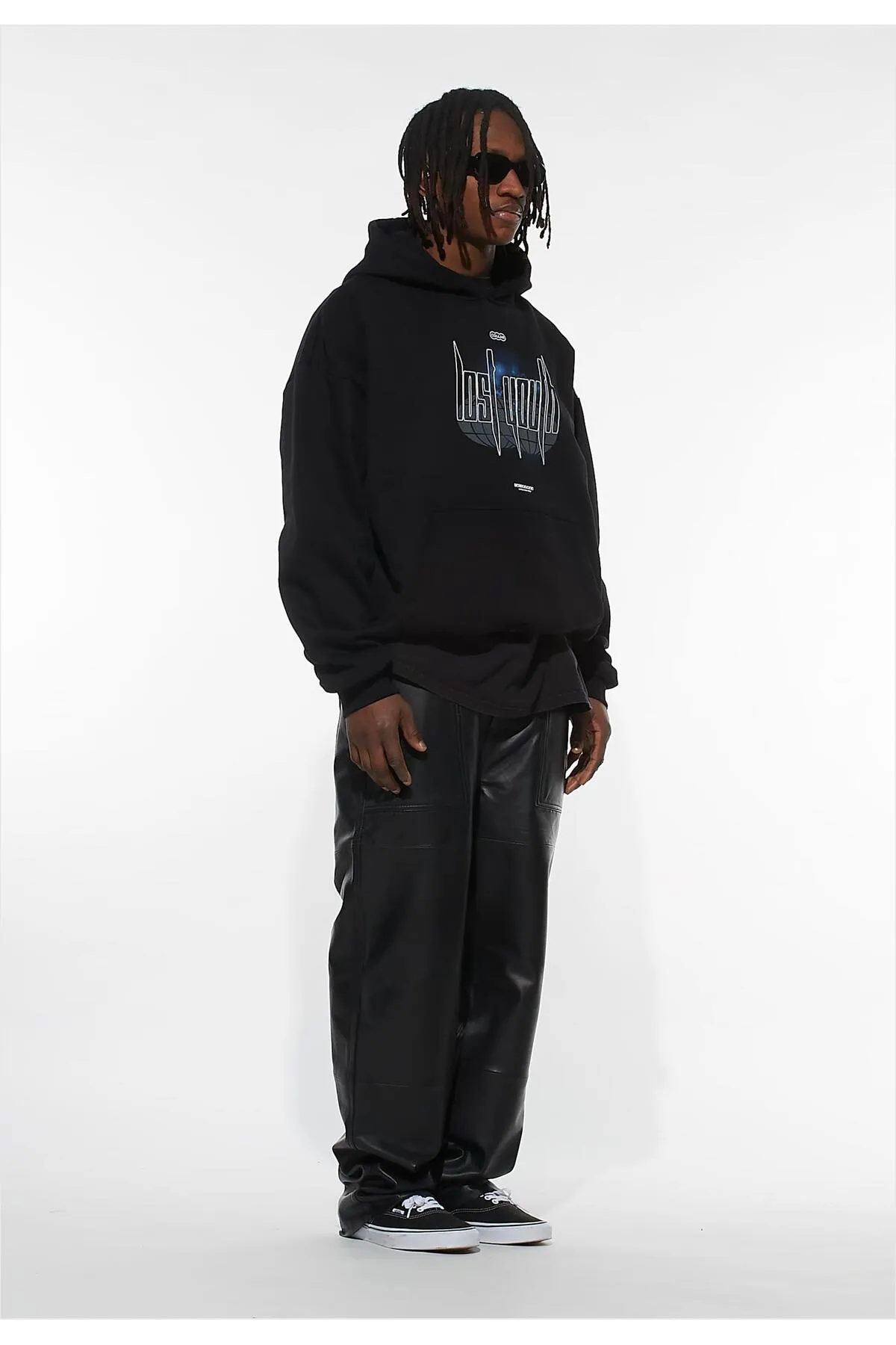 Lost Youth  Sweatshirt - Schwarz - Oversized