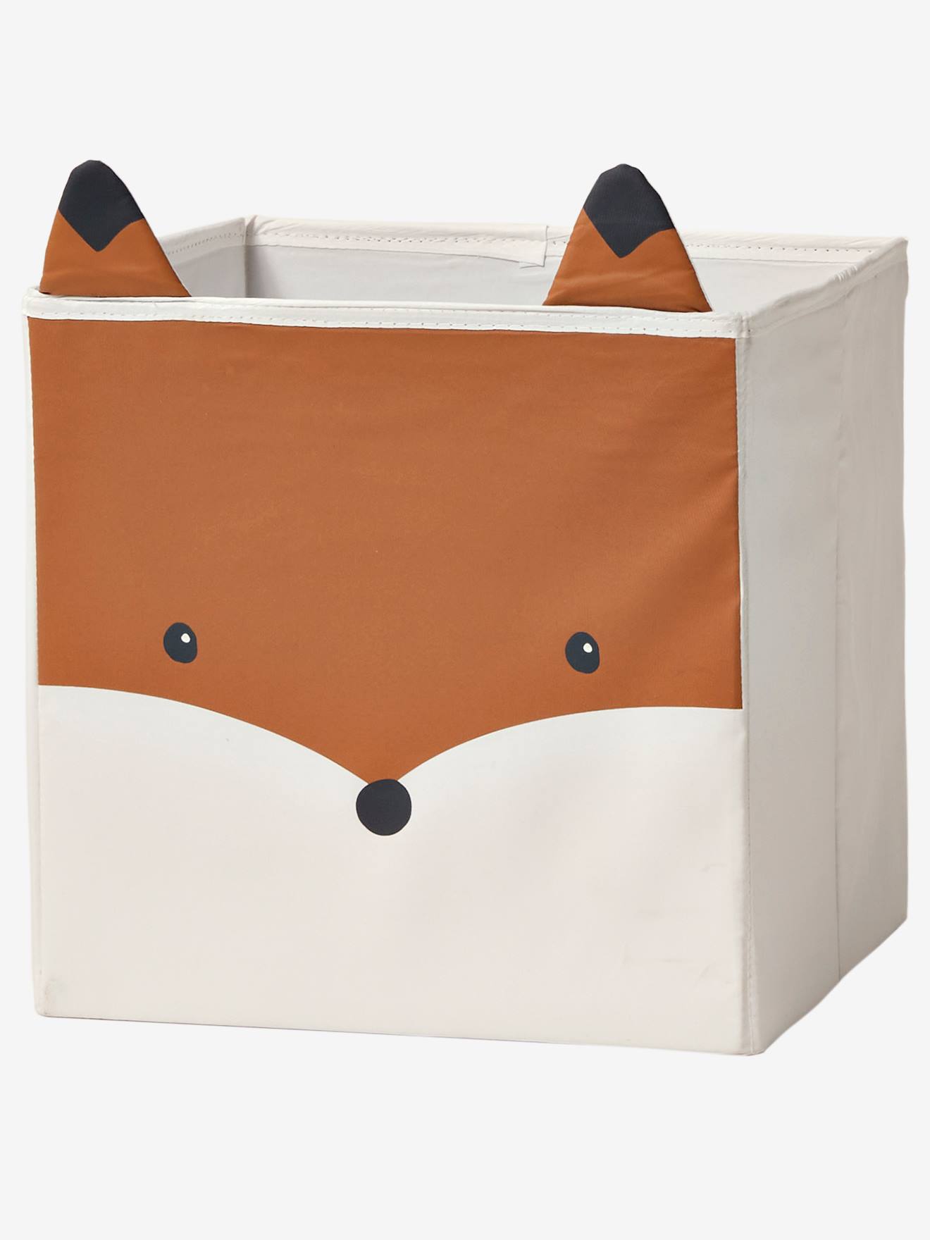 Vertbaudet 3er-Set Kinderzimmer Aufbewahrungsboxen BABY FOX - pack blau