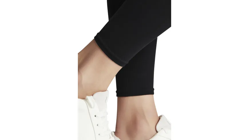 FALKE Damen Leggings Cotton Touch schwarz
