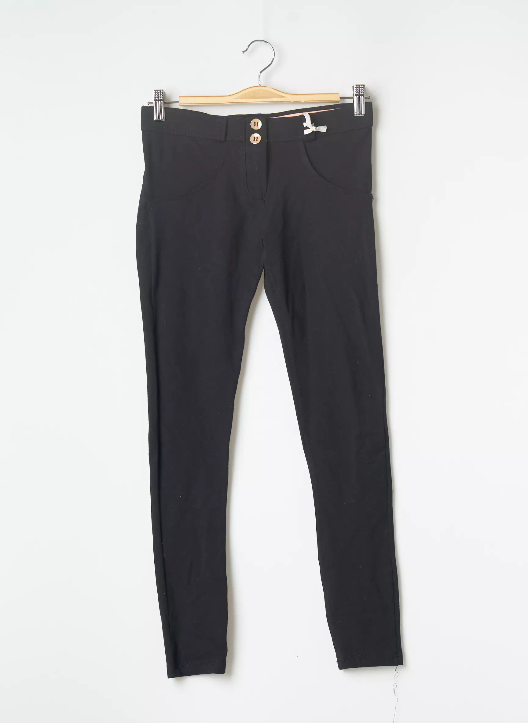 Freddy Pantalons Slim Femme couleur noir