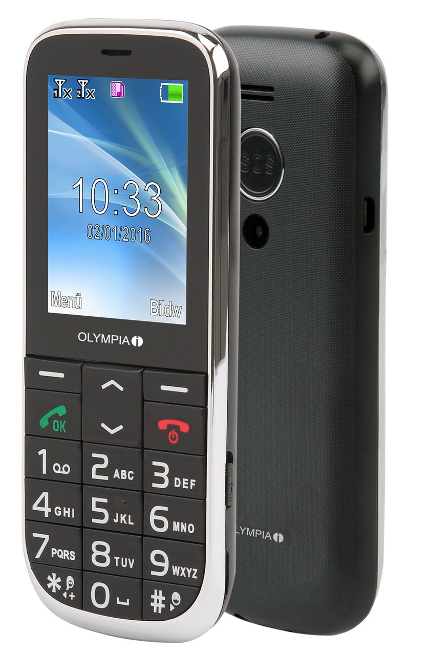 Olympia Mobiltelefon OLYMPIA Joy II, schwarz*