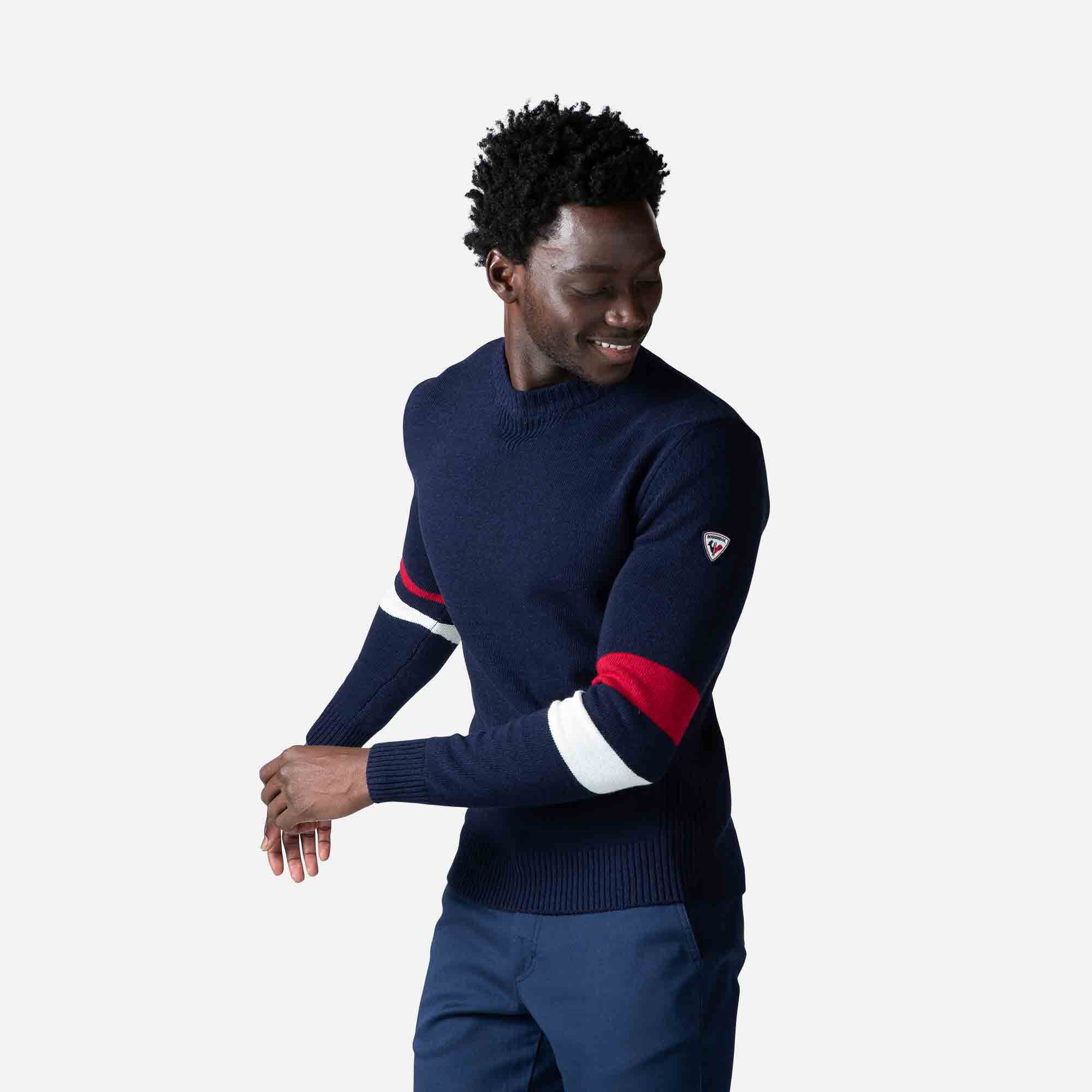 Pull en maille Signature homme