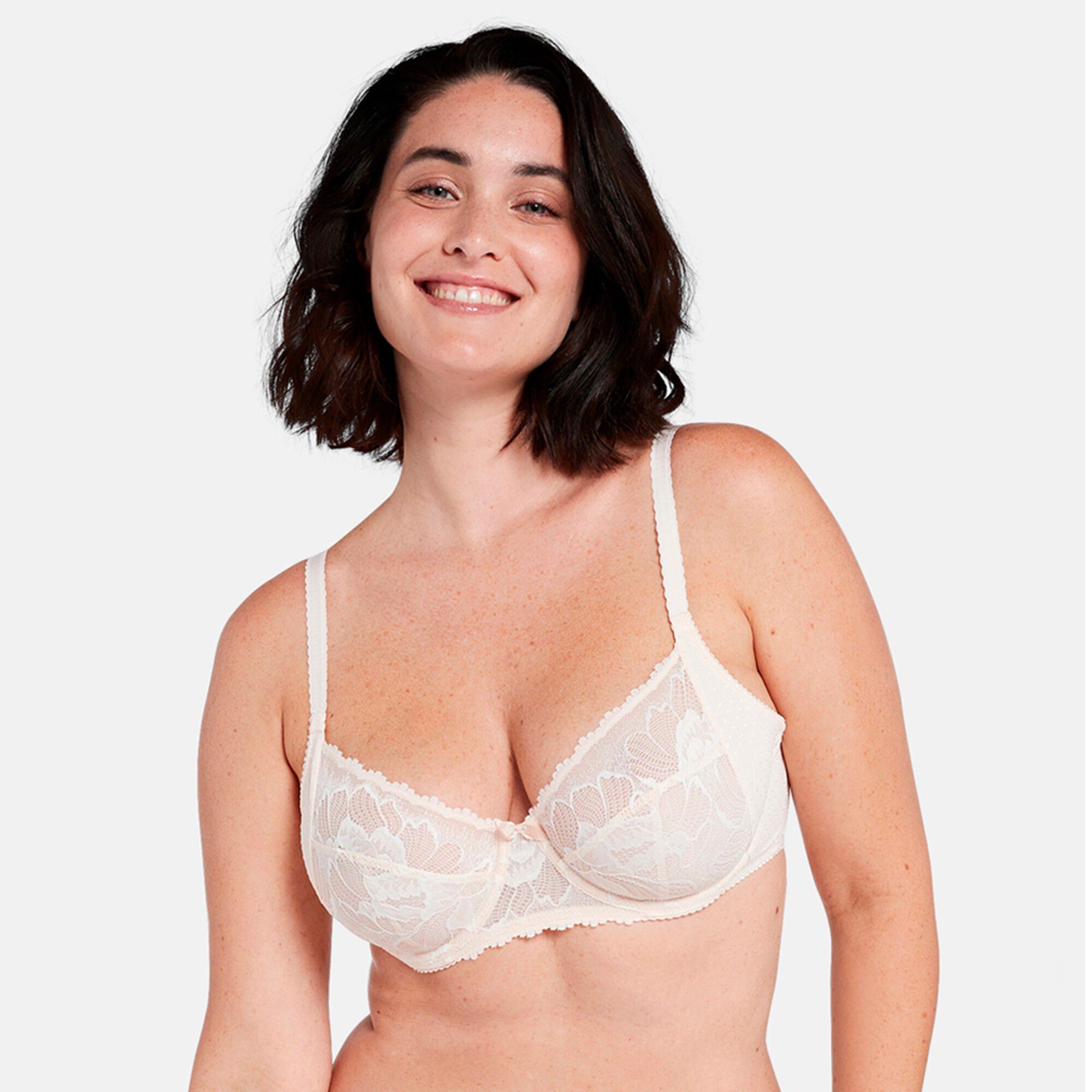 Soutien-gorge dentelle bicolore et microfibre Capucine