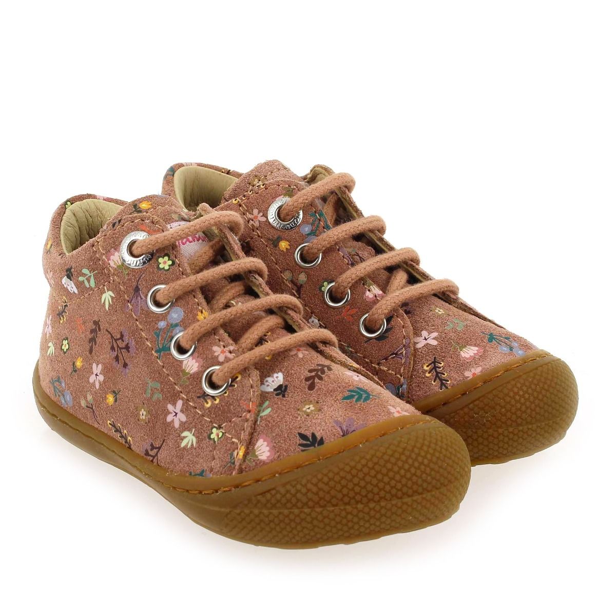 Naturino  COCOON SUEDE PR - Rose multi