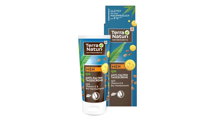Terra Naturi MEN Q10 Anti-Falten Tagescreme 50 ml