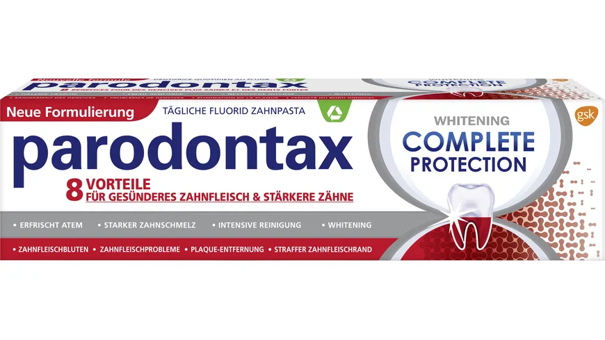 Parodontax Complete Protection Whitening Zahncreme 75 ml