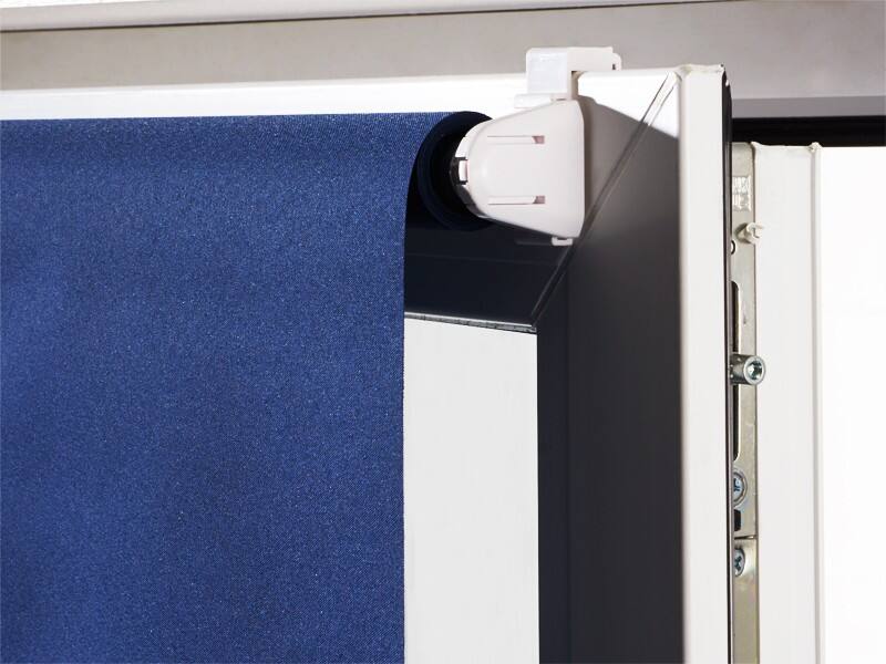 Casa Pura Verdunkelungsrollo Standard Daylight Stoff Blau 750 x 1500 mm