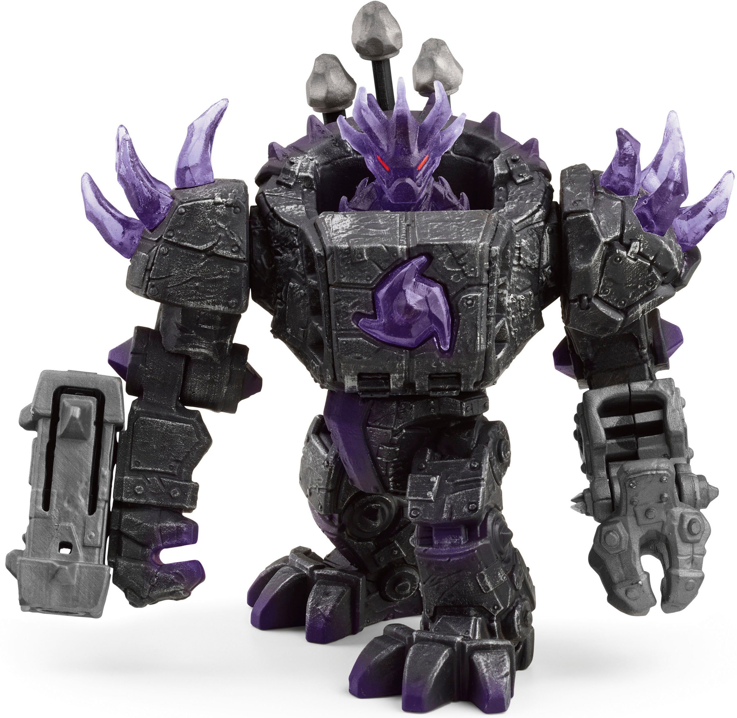 Schleich® Spielfigur ELDRADOR®, Schatten Master-Roboter mit Mini Creature (42557)