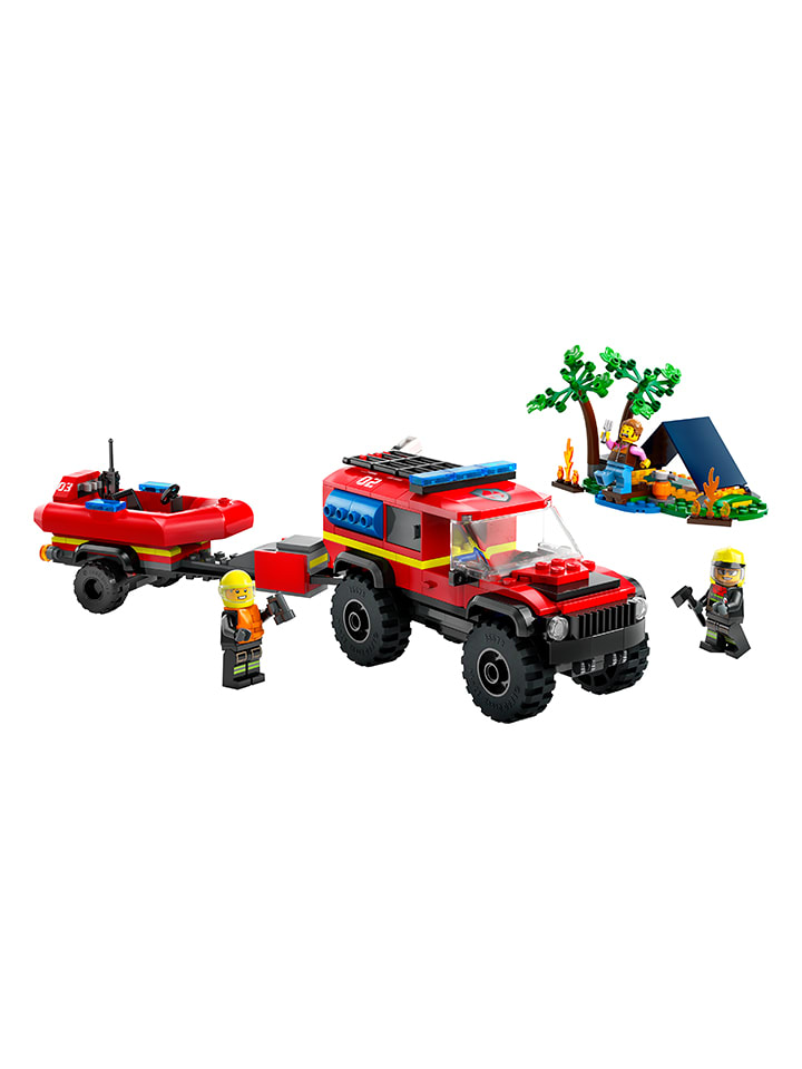 LEGO LEGO® City 60412 Feuerwehrgeländewagen mit Rettungsboot - ab 5 Jahren günstig kaufen onesize