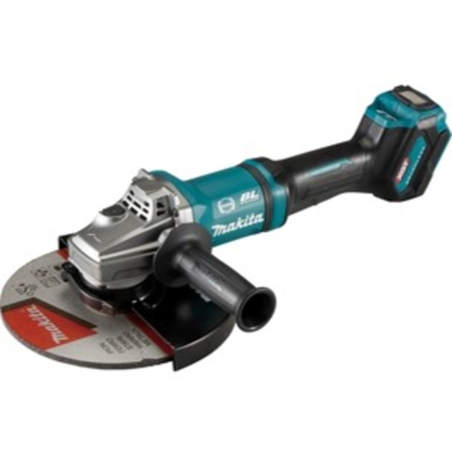 Meuleuse d'angle Makita GA038GT203 40 V max 5,0 Ah avec interrupteur de sécurité 230 mm