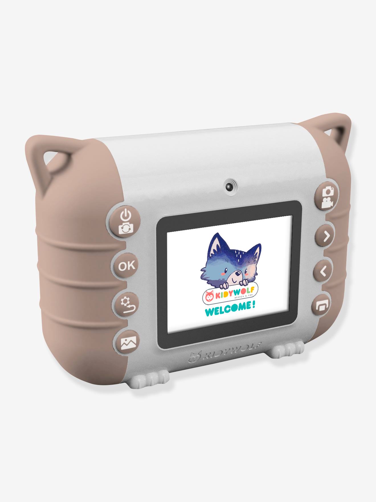 Kidywolf Kinder Sofortbild-Kamera KIDYPRINT KIDYWOLF - rosa