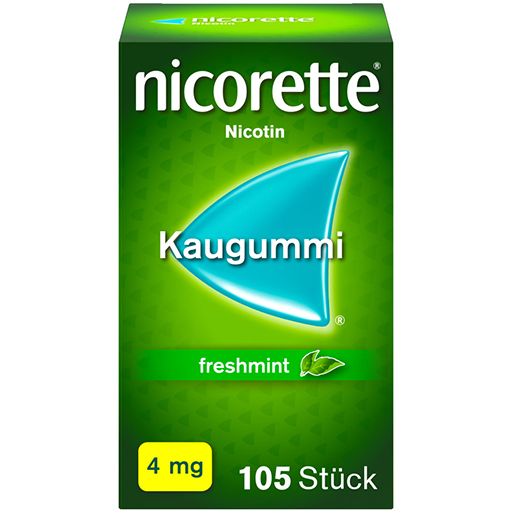 NICORETTE Kaugummi 4 mg freshmint  105 St  Kaugummi