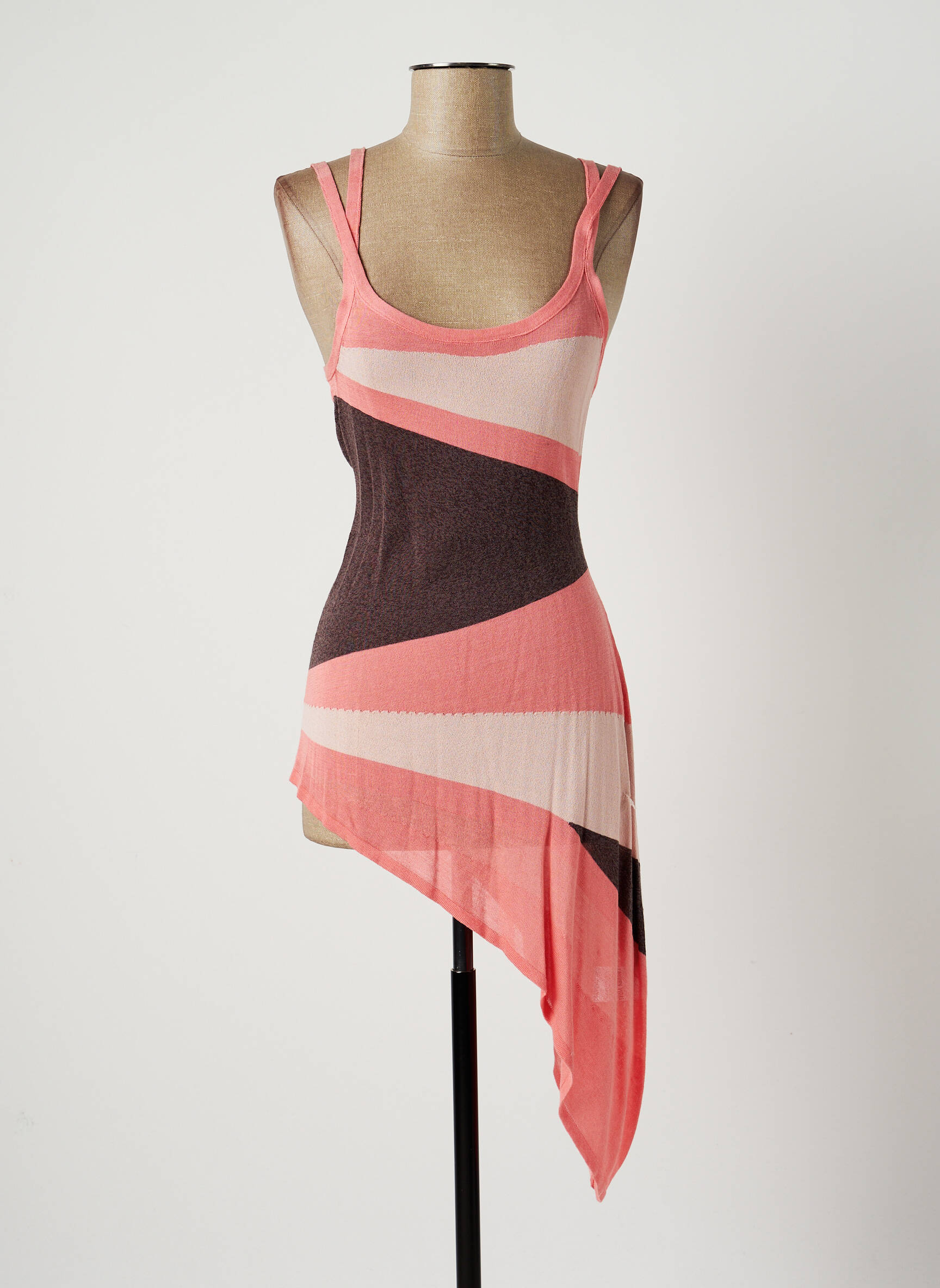 Lauren Vidal Tuniquemanchelongue Femme couleur rose