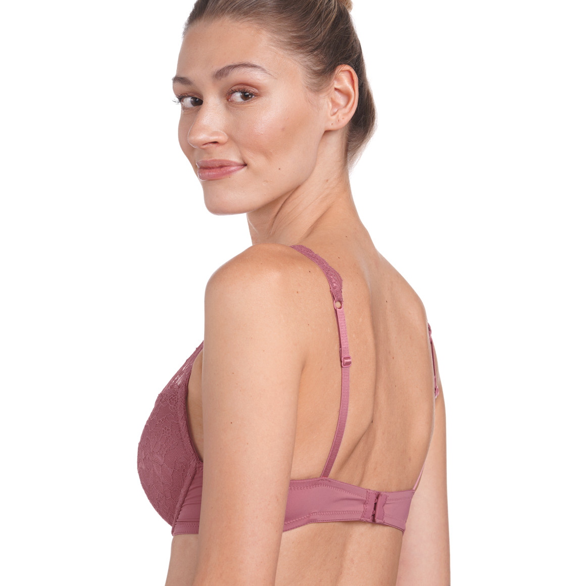 2 Damen Push-Up-BHs  mit Spitze