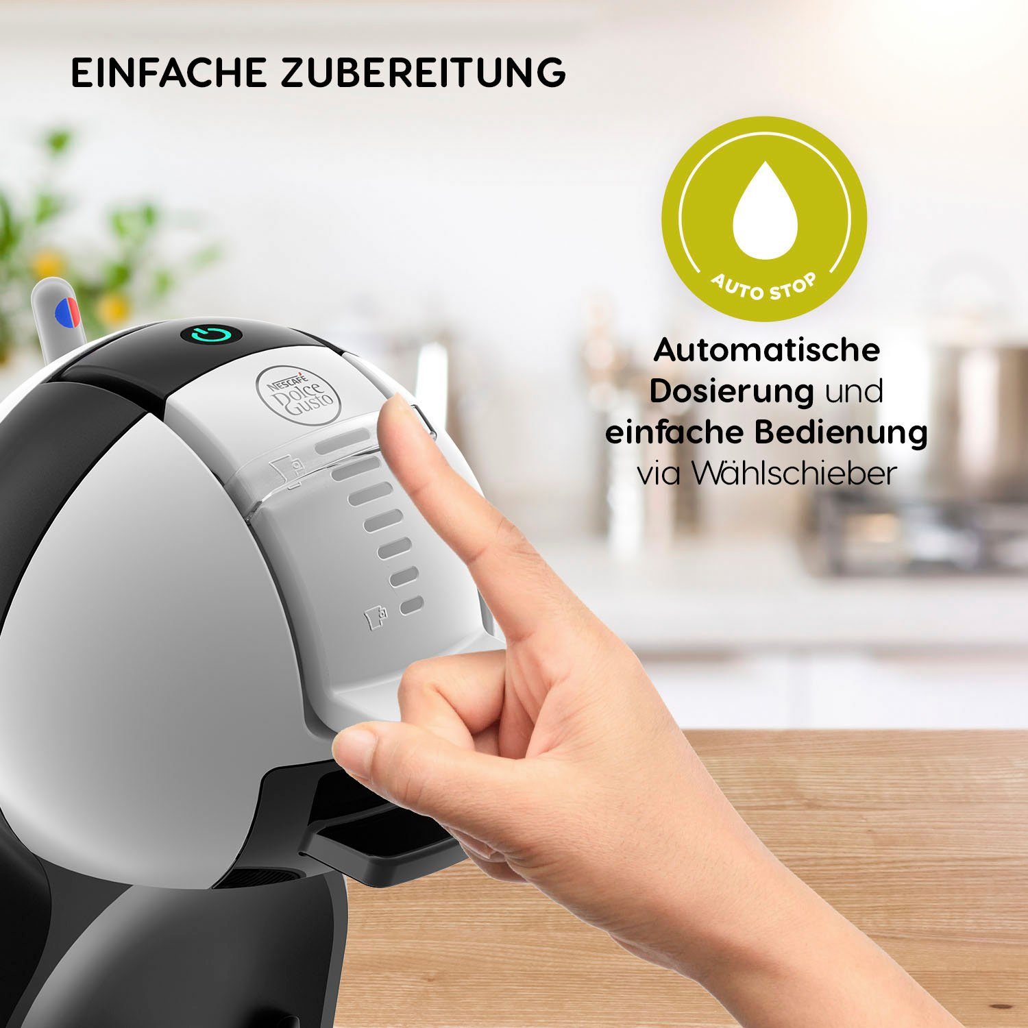 NESCAFÉ® Dolce Gusto® Kapselmaschine KP123B Mini Me, inkl. 3 Pakete Nescafé Dolce Gusto Latte Macchiato im Wert UVP € 17,97