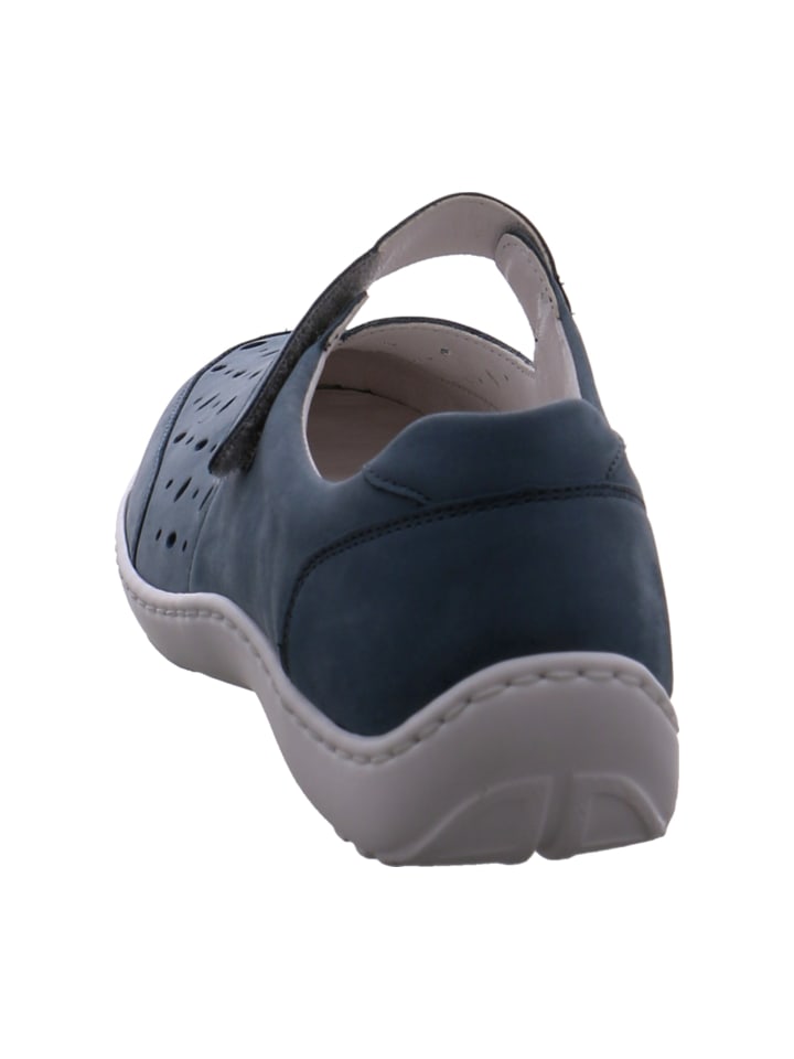 WALDLÄUFER Komfort Slipper in Blau günstig kaufen