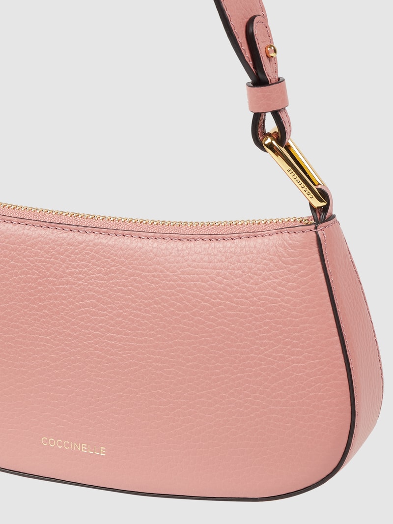 Pochette aus Leder in altrosa