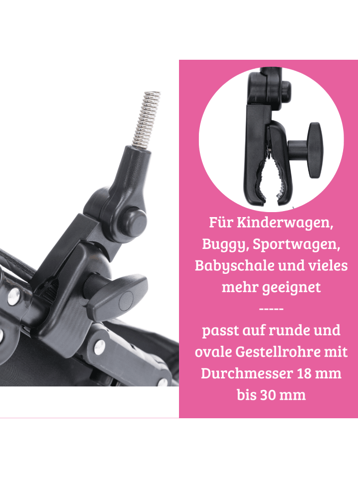 fillikid Sonnenschirm Standard UV-Schutz 50  ​Exklusiv in Silber günstig kaufen onesize