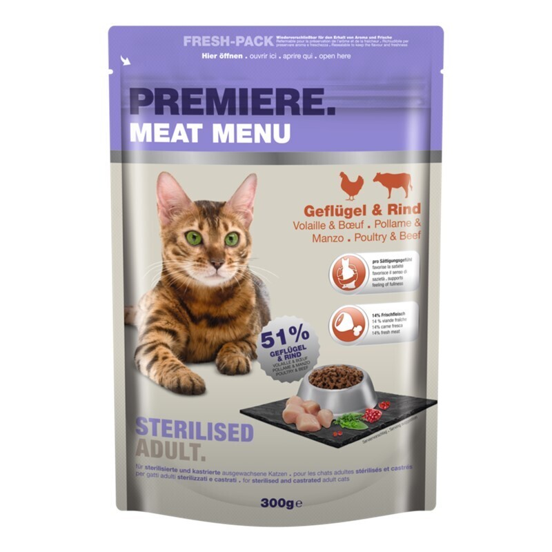 PREMIERE Trockenfutter PREMIERE Sterilised 300 g