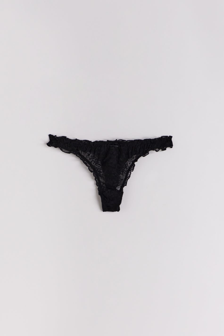 3-pack frill lace string