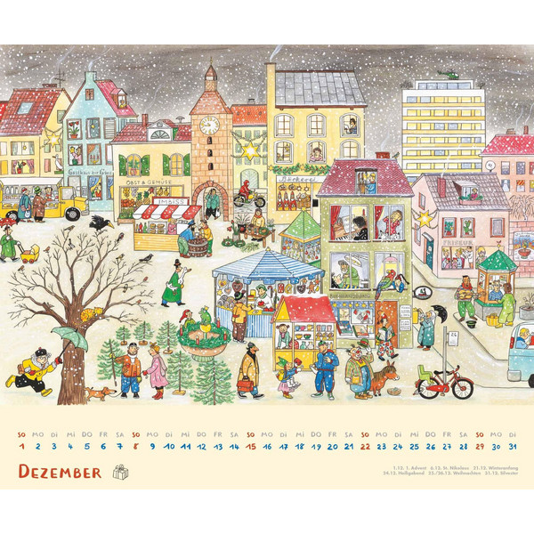 KAL. 2024 WIMMEL-KALENDER - Kalender