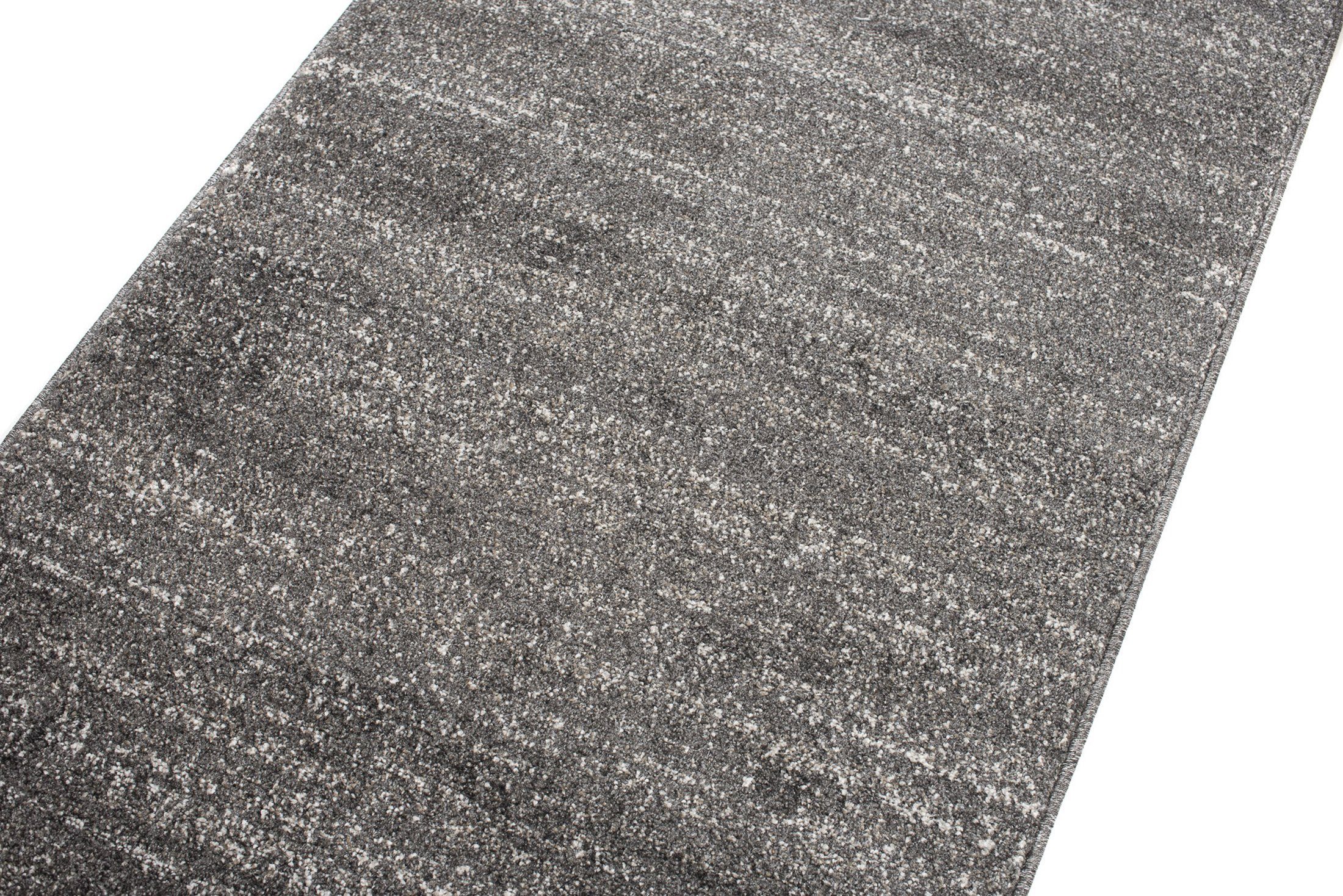 Läufer Läufer Flurläufer Einfarbig für Vorzimmer, Küche - Anthrazit, Mazovia, 80 x 100 cm, Kurzflor, Meterware, Höhe 10 mm, Kurzflor - niedrige Florhöhe