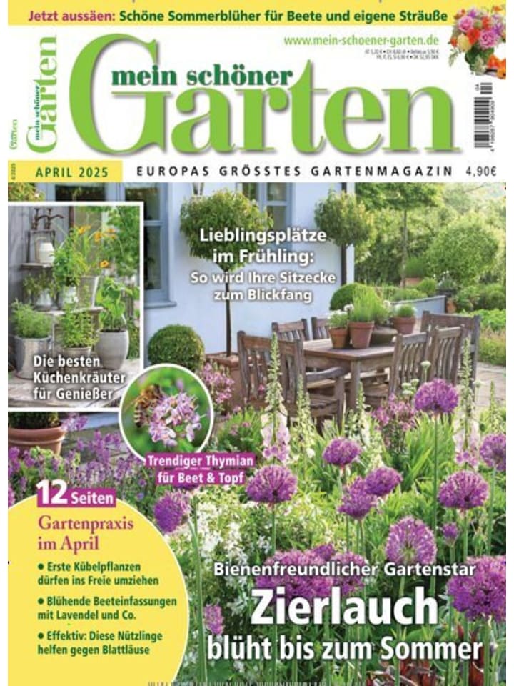 Hubert Burda Media 12 x MEIN SCHÖNER GARTEN Zeitschrift (Gutschein für Jahres Abo) günstig kaufen onesize